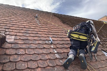 Reperaturen und Instandsetzung - Höhenarbeiten und Industrieklettern in Thüringen